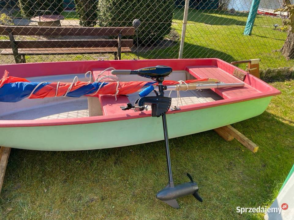 Sprzedam łódkę z silnikiem elektrycznym Dębno