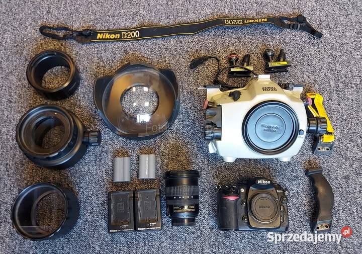 Nikon d200 Subal nd20 aparat podwodny Aparaty Warszawa sprzedam