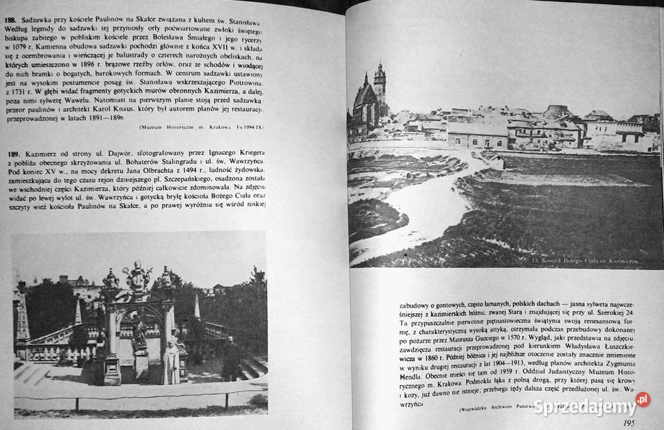 Kraków na starej fotografii Wanda Mossakowska