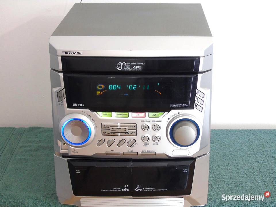 Wieża Universum 500 wat RDS CD AUX DOSTAWA Jasło sprzedam