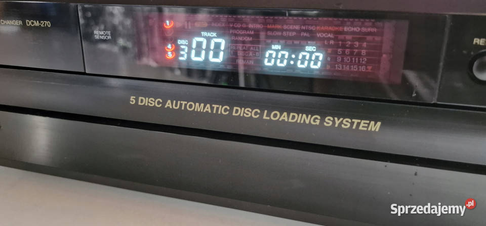 Denon DCM 270 DCM270 CD zmieniarka Audio Międzychód
