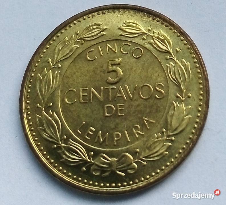 HONDURAS5 CENTAVOS2005 r Legionowo