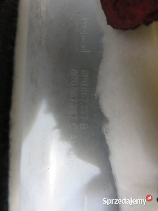 OSŁONA SŁUPKA LEWY TYŁ SLINE AUDI Q5 8R0867287B lubelskie