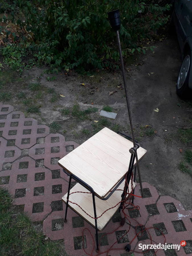 Lampa regulowana ze stolikiem mazowieckie Warszawa sprzedam