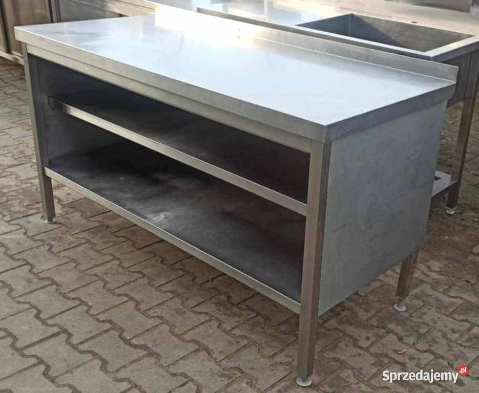 Stół Gastronomiczny z 2ma Półkami 1607085 Mc 159 Ostrów Wielkopolski