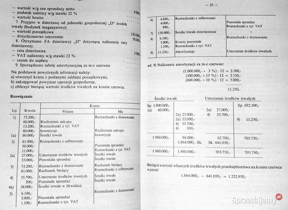Księgowość Z Sobczak L Chomiuk W Janik Chełm