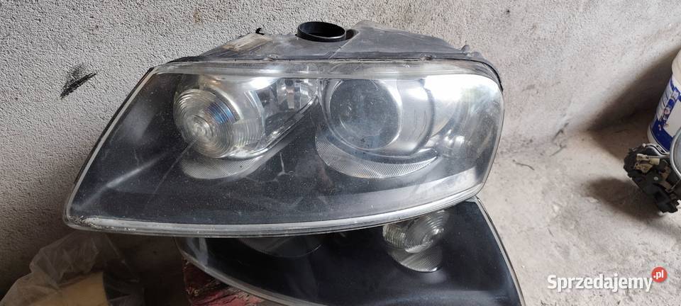 Lampy Xenon Tuareg I 2004 przód lewa prawa Pelplin