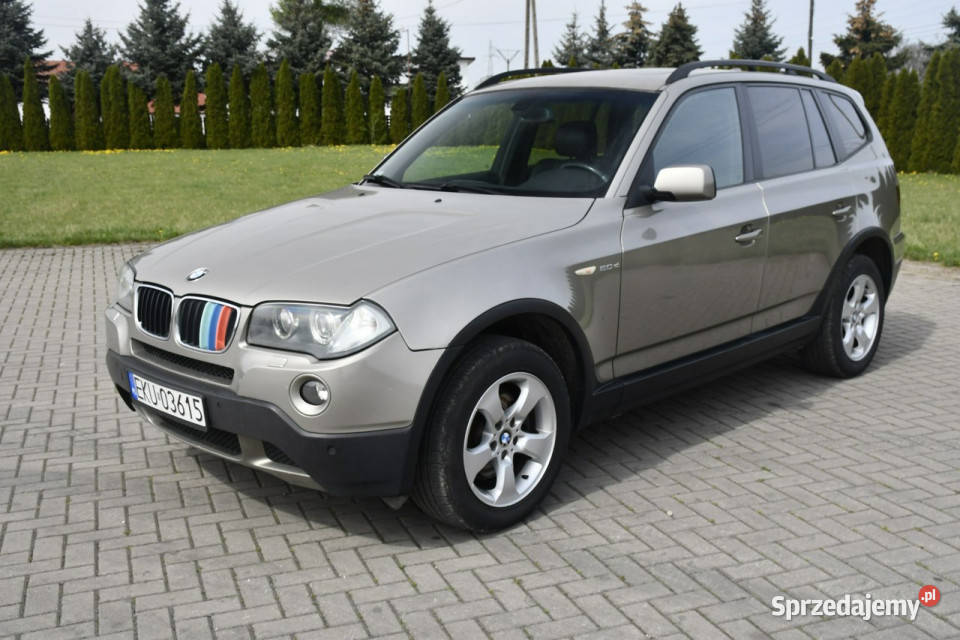 BMW X3 20D DUDKI11 4X4SkóryPanorama dach elektryczne lusterka Kutno