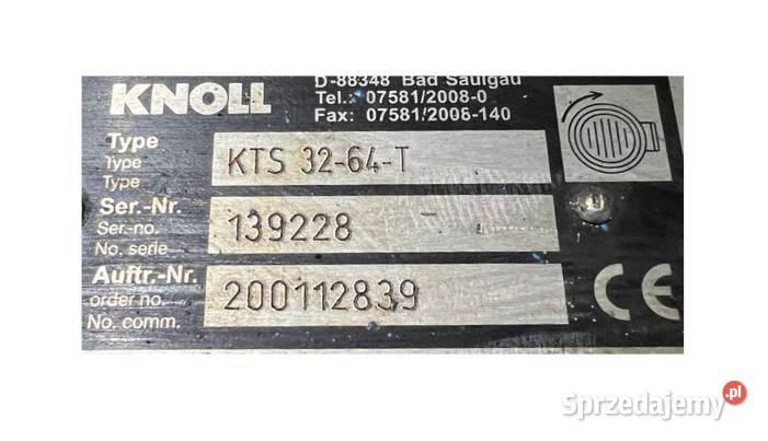 Knoll KTS 3264T Pompa chłodziwa wielkopolskie Poznań