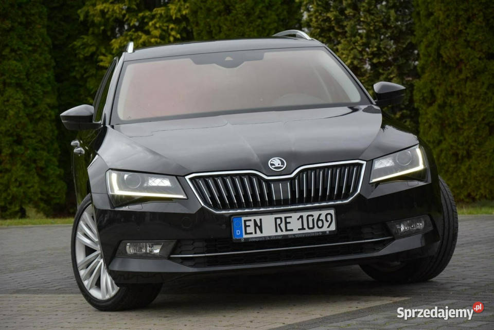 koda Superb Premium Radar ACC BLIS biXenon Led światła LED Ostrów Mazowiecka