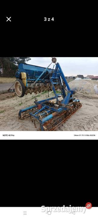 Agregat uprawowosiewny 3 m nieuszkodzony Gostyń