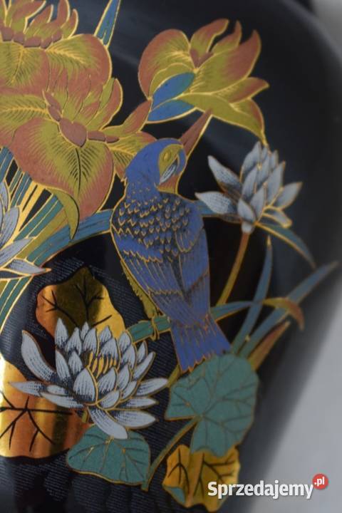 Włoski wazon Decor Exclusiv z lat 80 90 tych Porcelana i szkło kujawsko-pomorskie Chełmno