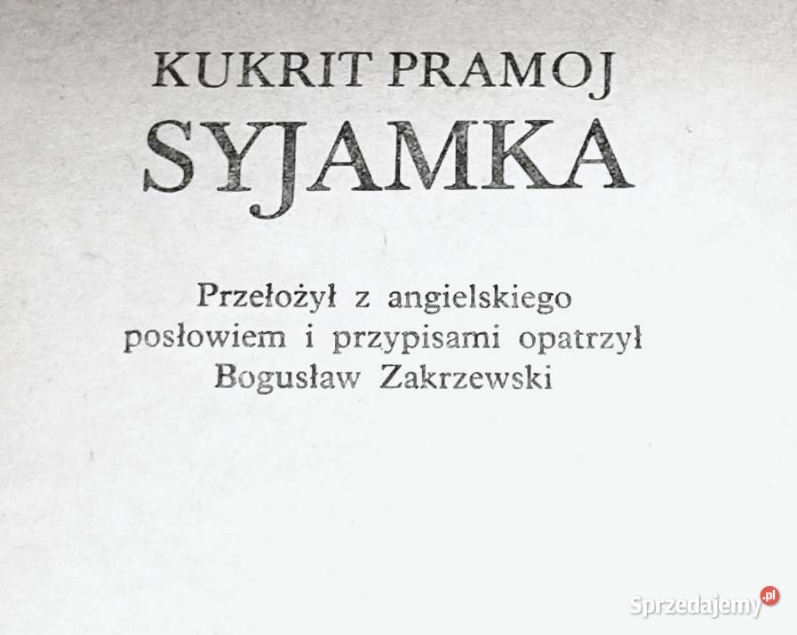 Syjamka Kukrit Pramoj Chełm