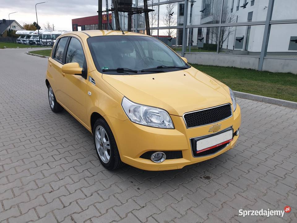 Chevrolet Aveo 14 Benzyna 2009r Climatronic światła przeciwmgielne wielkopolskie