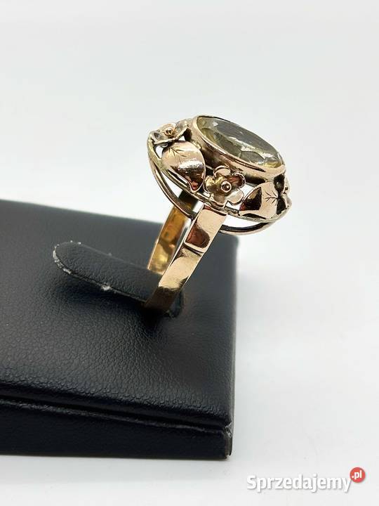 Złoty pierścionek pr 333 478g Rozmiar 20 Elbląg