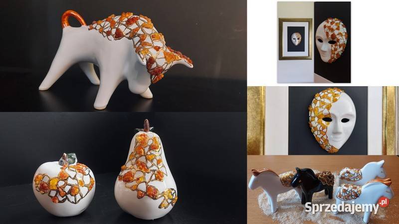 Znak zodiaku BYK Figurka Byczek ceramiczny pomorskie Sierakowice