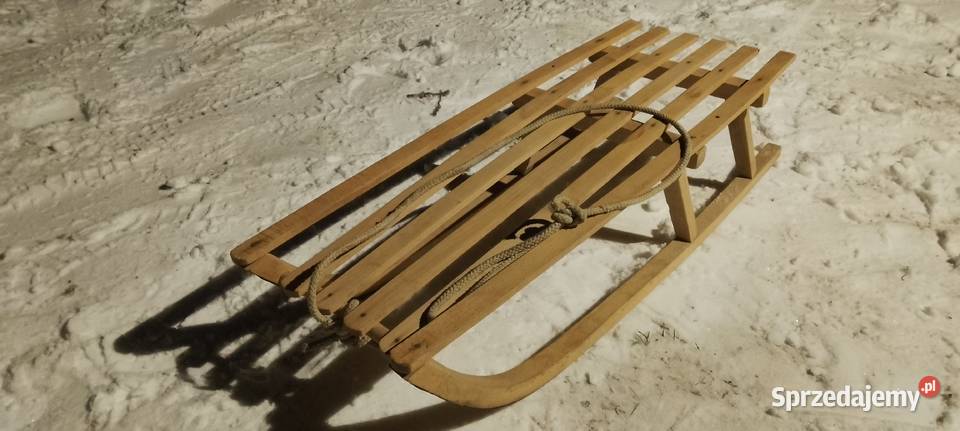 Sanki drewniane Augustów