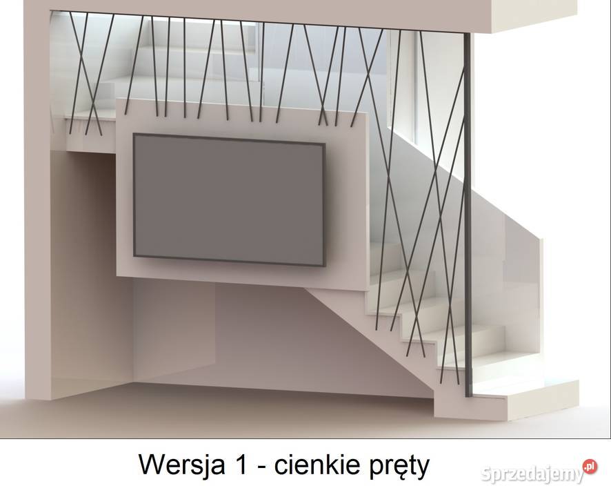 Barierka na wymiar balustrada metalowa spawana Balustrady i barierki łódzkie Kutno sprzedam