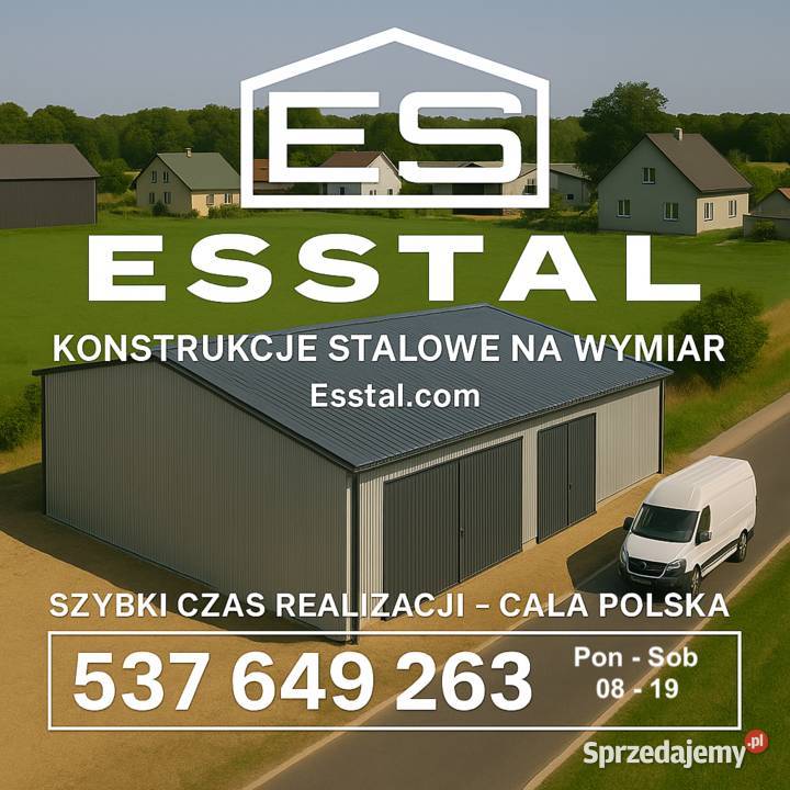 Garaż Blaszany Hala Magazynowa MAGAZYN Wiaty lubelskie