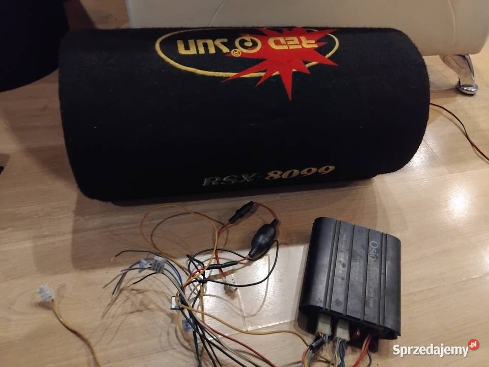 Subwoofer tuba wzmacniacz car audio skrzynia Wzmacniacze