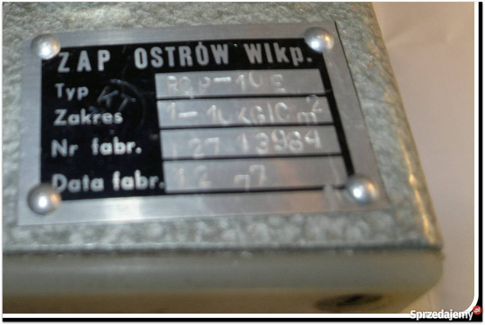 Regulator ciśnienia typ RCP10E