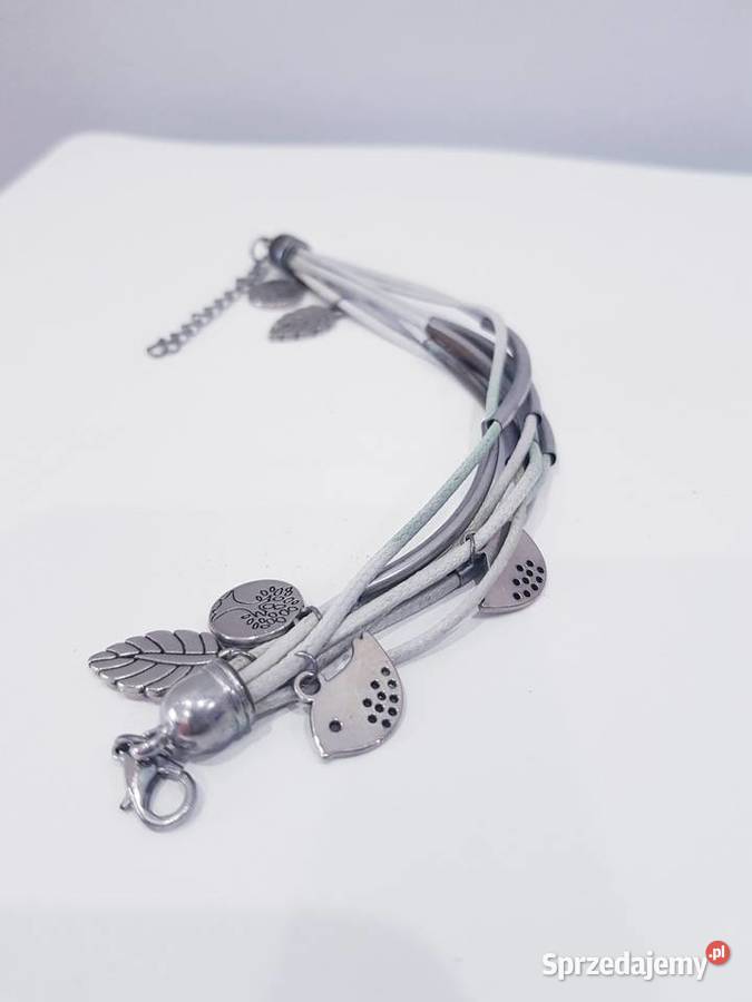 Damska bransoletka z zawieszkami Dąbrowa Górnicza