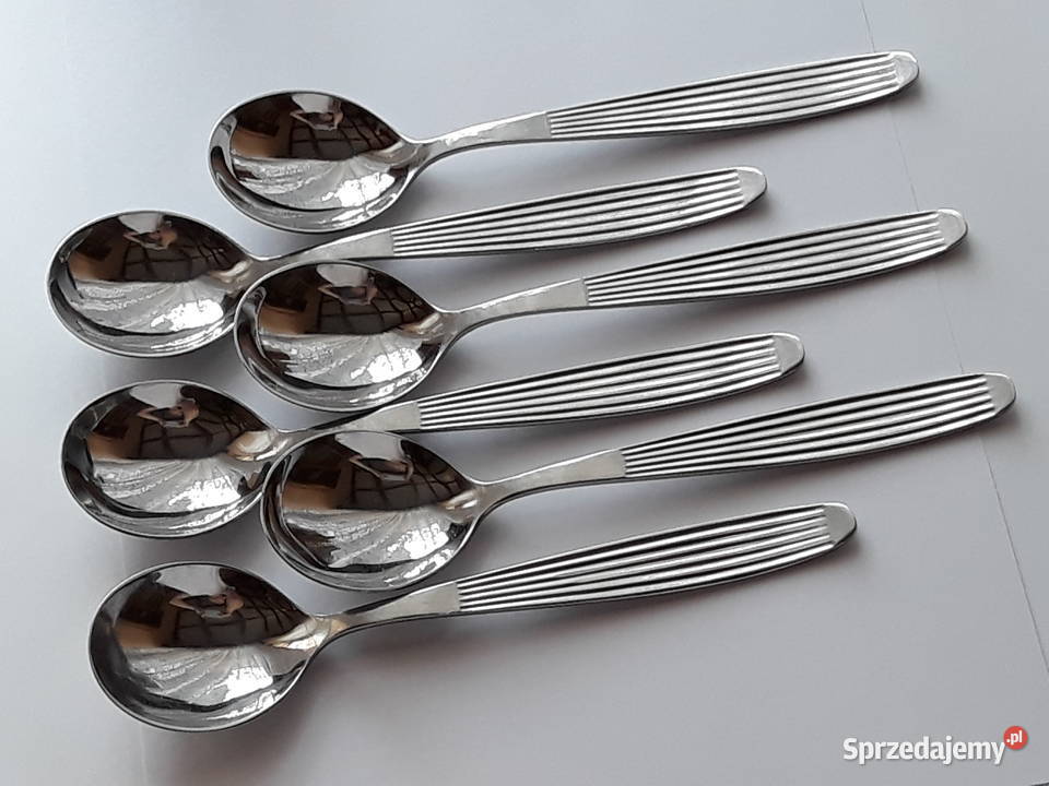 Łyżki do bulionu PASECZKI PASKI Gerlach sztućce Dąbrowa Górnicza