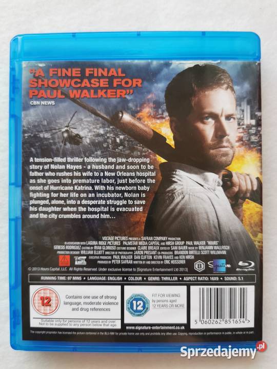 Hours Godziny Wyścig Z Czasem Bluray En 2013 Blu-ray
