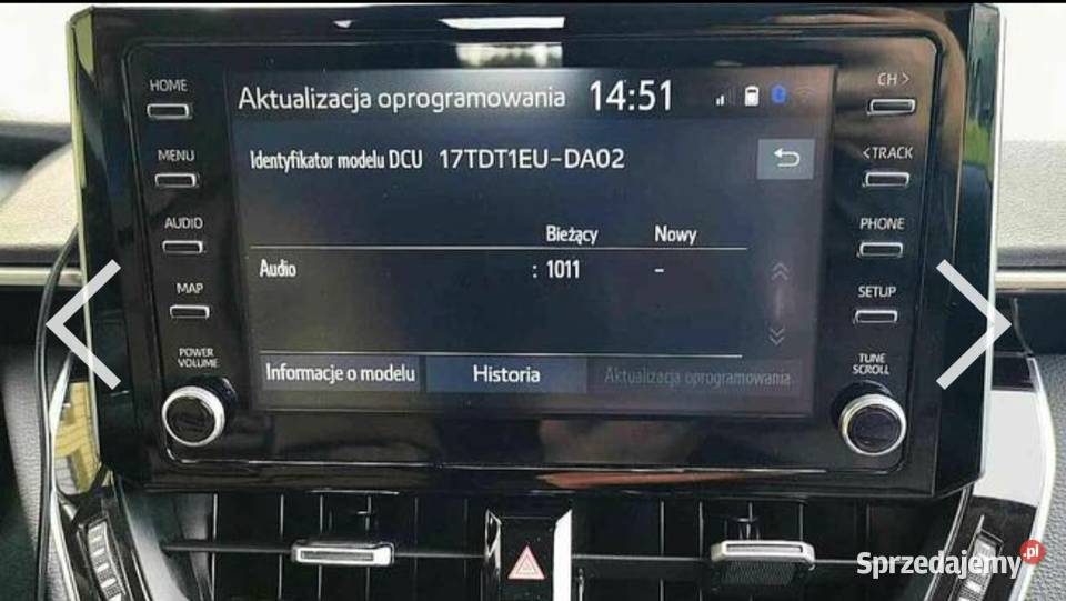 Toyota Android Auto Apple CarPlay Corolla Rav4 GPS i akcesoria Łódź