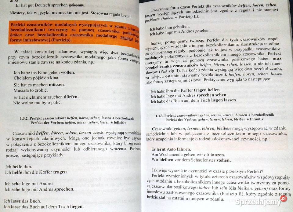 Grammatik Kein Problem Cz 2 E Reymont E Tomiczek Pozostałe sprzedam