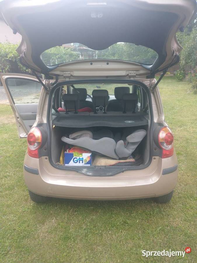 Renault Modus 14 benzyna LPG klimatyzacja nieuszkodzony Rzepin sprzedam