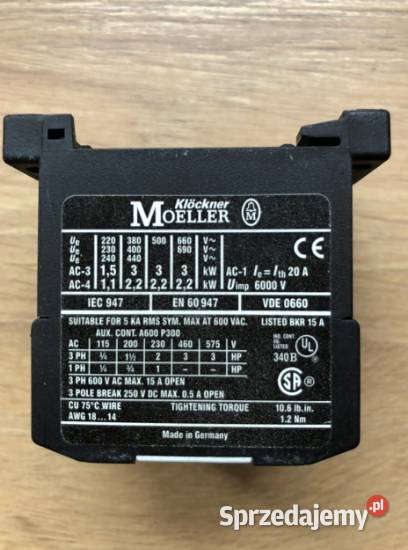 Moeller STYCZNIK DIL EEM10 Nowosiedlice