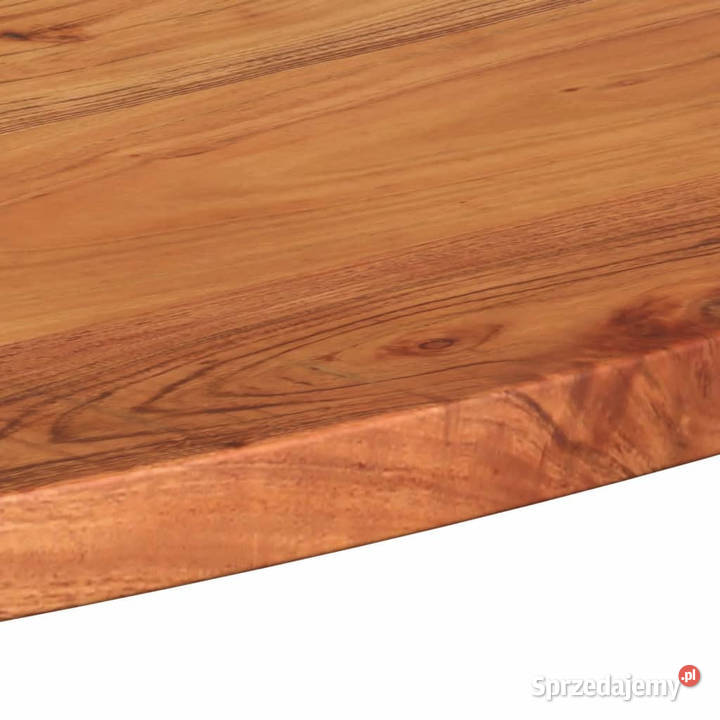 Blat do stołu 100x40x38 owalny lite drewno