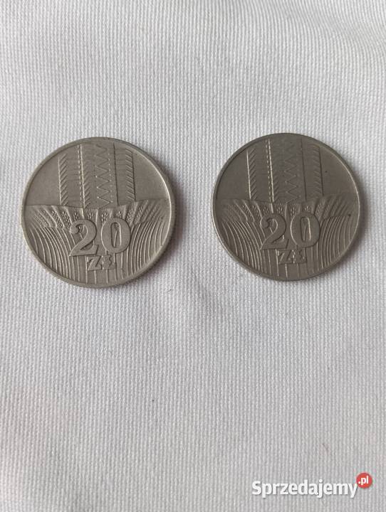 Moneta 20zl 1976 1974 Węgierska Górka sprzedam