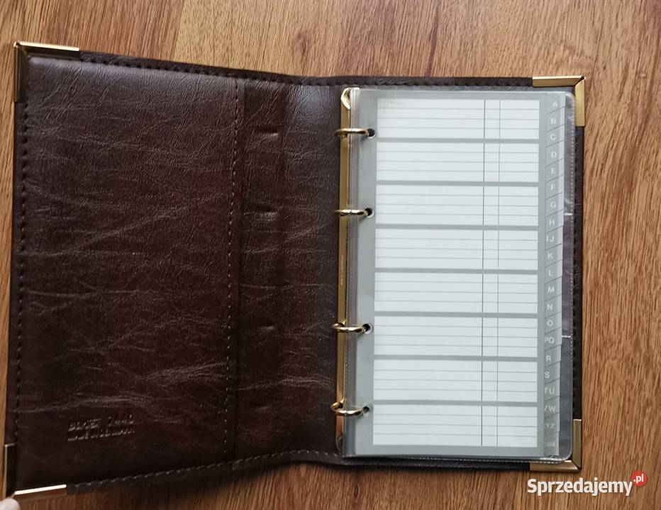 Nowy elegancki wizytownikorganizer Uniseks Lędziny