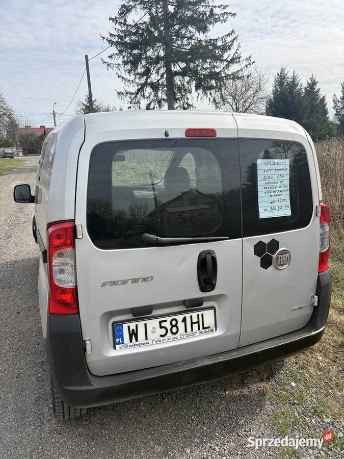 Fiat Fiorino 2012 r 13 Konstancin-Jeziorna