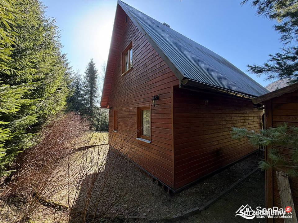 Dom z widokiem na góry Bystre gm Baligród Sprzedaż podkarpackie