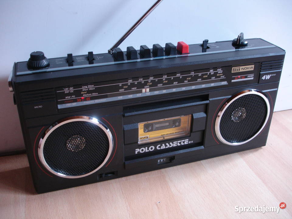Radiomagnetofon ITT NOKIA Polo Cassette 811 Zielona Góra