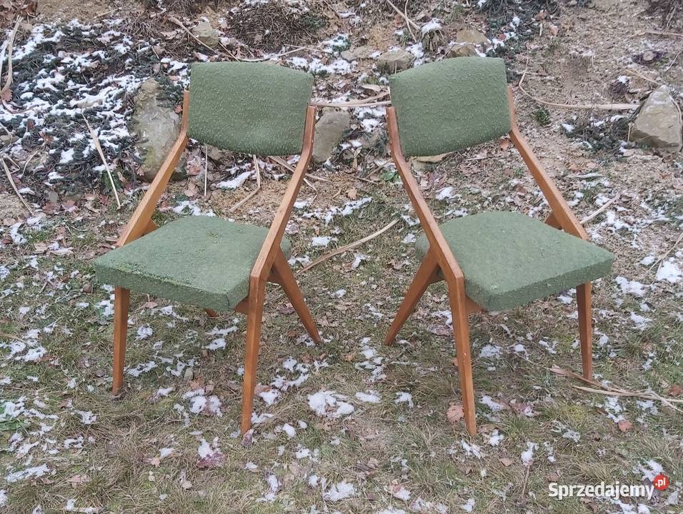 Krzesła PRLlata 60W Księżyc sprzedam