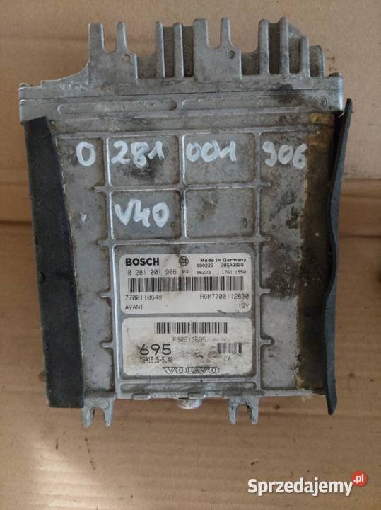 VOLVO V40 S40 komputer sterownik 0281001906 osobowe Kielce