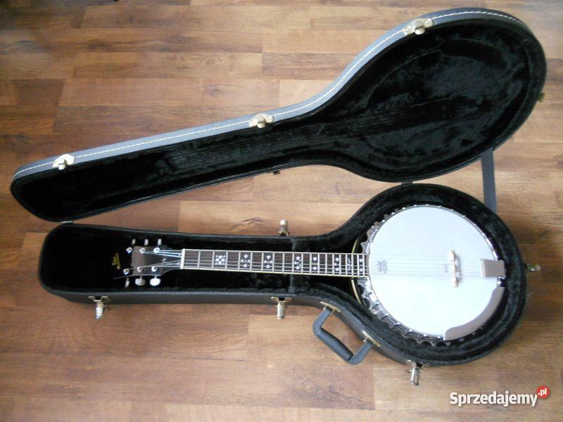 guitarbanjo Tyler electroacoustic ruchomy Filmy, Muzyka, Gry Bielany Wrocławskie sprzedam