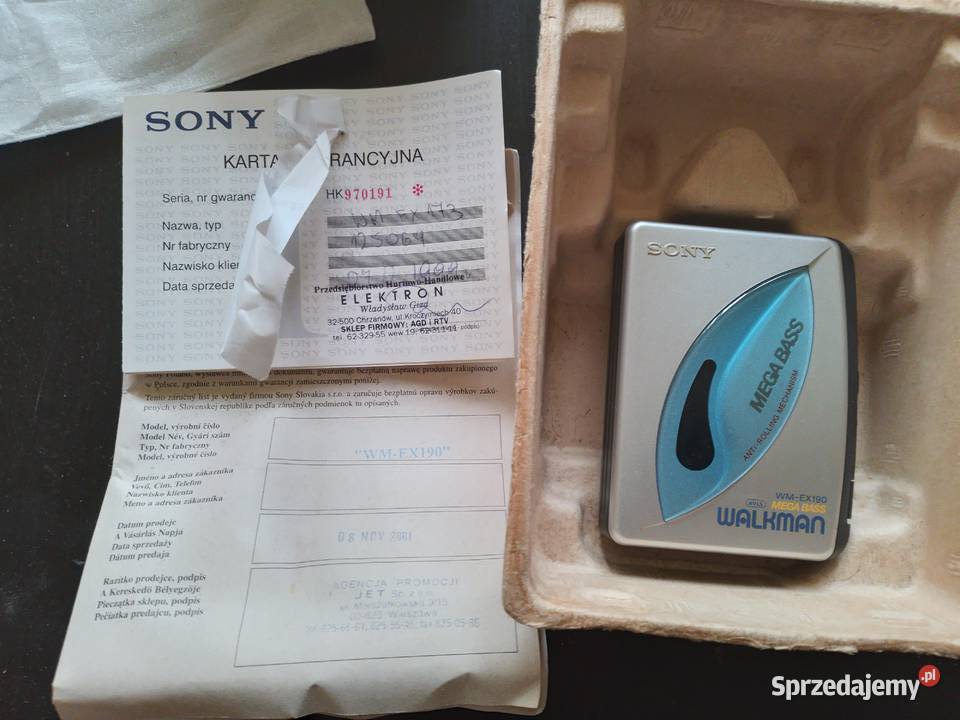Walkman Sony VMEX190 Libiąż