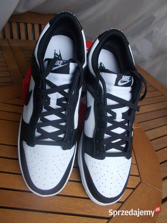 r Eur 46 Nike Dunk Low White Black DD1391100