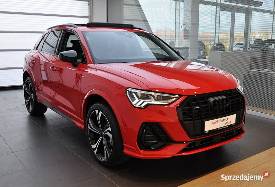Audi Q3 40TDI Quattro Sline Panorama MatrixLed kurtyny powietrzne świętokrzyskie Kielce
