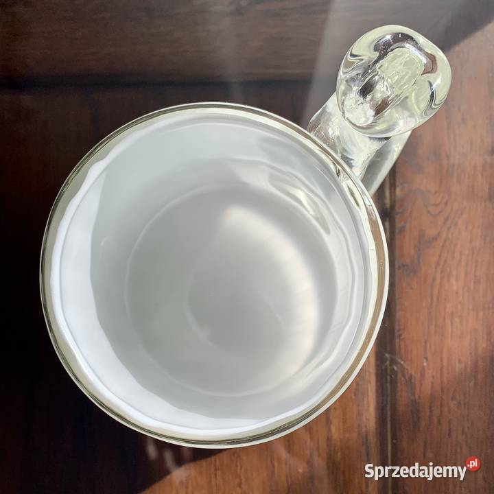 Kufel wazon Tarnowiec lattimo Antyki, Sztuka, Kolekcje Myszków