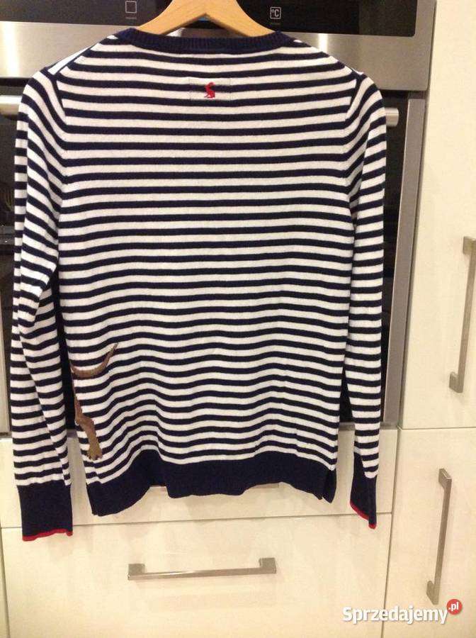 Sweter Damski JOULES S Paski Piesek Odzież damska lubuskie Nowa Sól