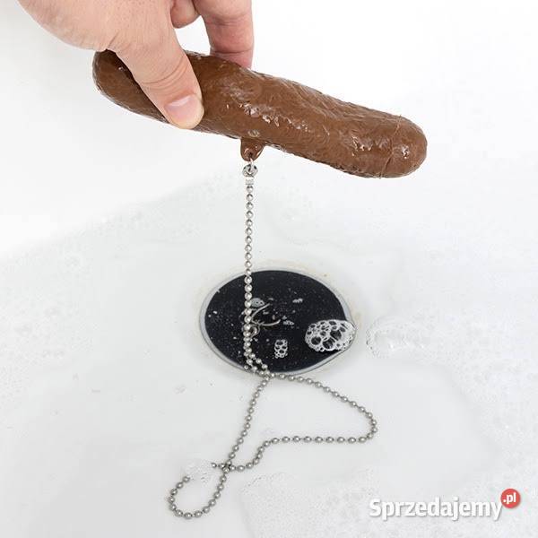 korek do wanny śmieszna kupa kloc Zamość sprzedam