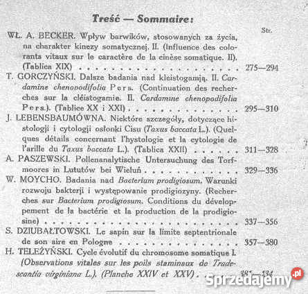 ACTA SOCIETATIS BOTANICORUM POLONIAE VOL VII 3 mazowieckie