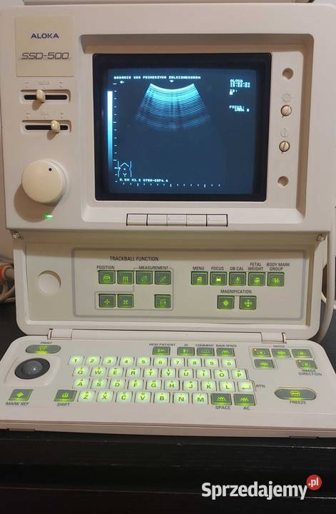 Zestaw USG ALOKA SSD500 Radom sprzedam