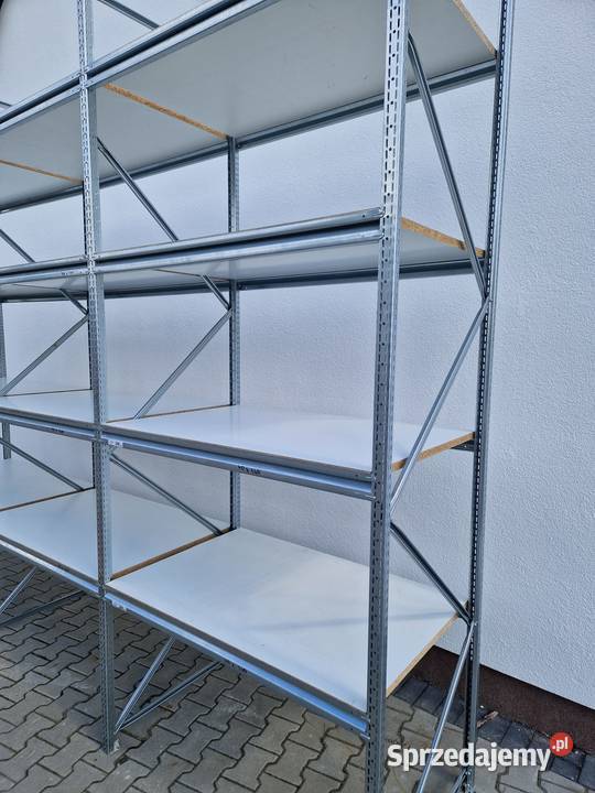 Regał półkowy magazynowy garażowy warsztatowy wielkopolskie Buk sprzedam